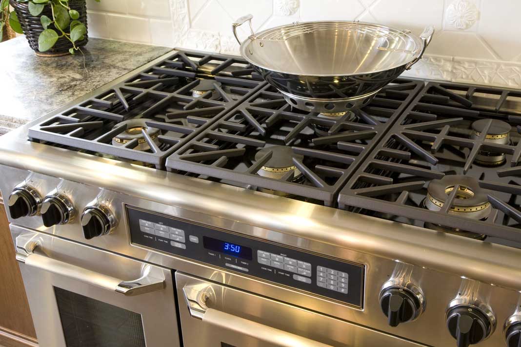 nikkel Almachtig Karakteriseren Gasfornuis met oven, alle kookmogelijkheden in één apparaat