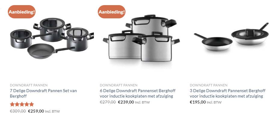 Berghoff pannen staan voor kwaliteit, en design - Keuken Prijs
